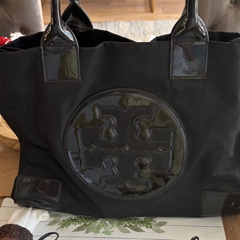 Tory Burch Black Tote Bag